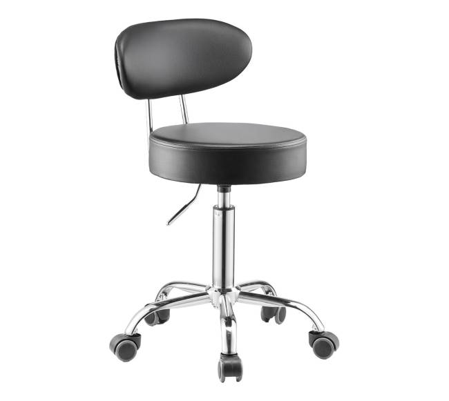 Reguliuojama dirbtuvinė kėdė su atlošu ir ratukais8