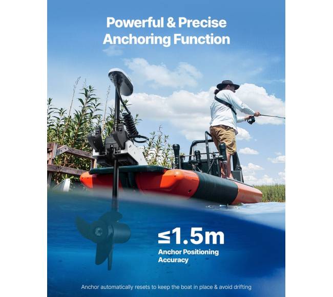 55lb 12V elektrinis vilkimo variklis valtims3