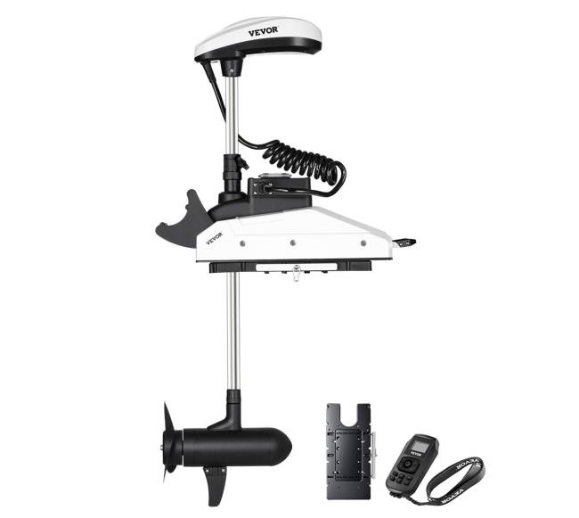 55 lb 12V elektrinis jūrinis variklis0