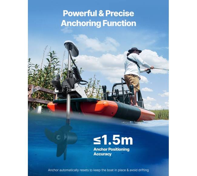 55 lb 12V elektrinis jūrinis variklis3