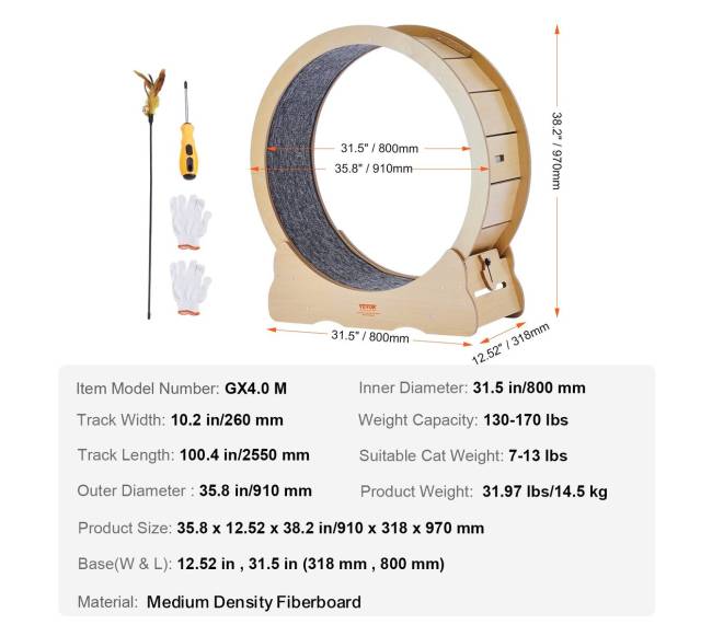 Katės bėgimo takelis vidaus sąlygoms6