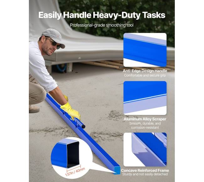 Betono glaistyklė su nuimama rankena3