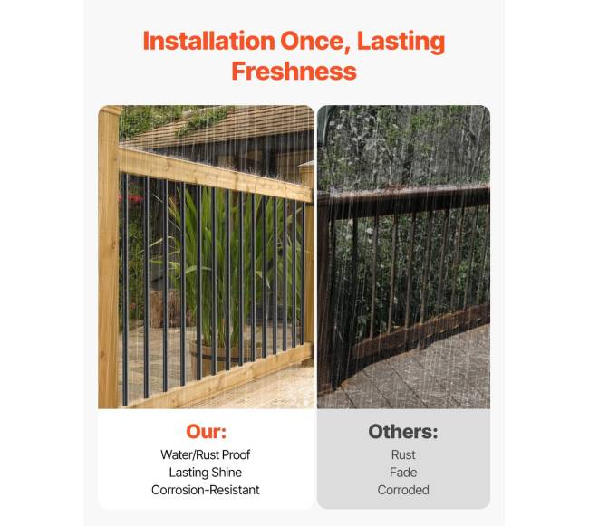 36 cm laiptų balustrai su aliuminio vreigiais1