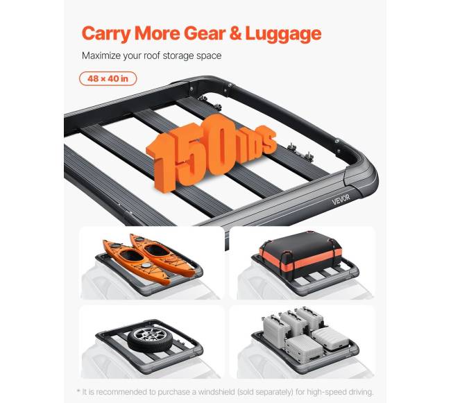 Automobilio stogo krovininės lentynos krepšys1