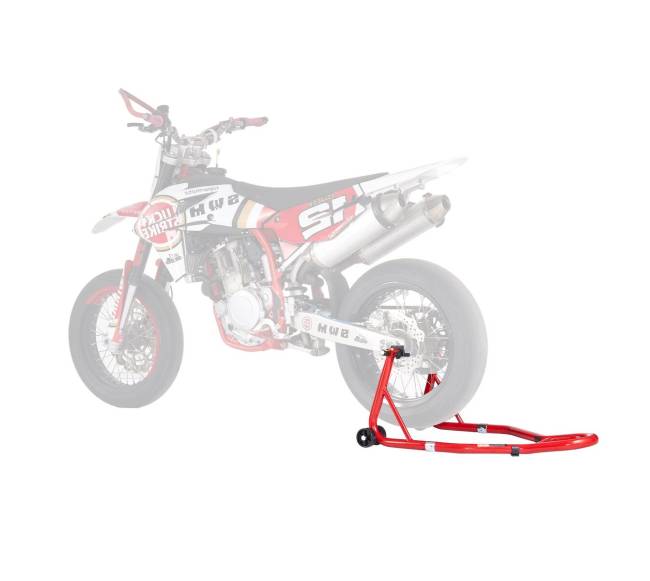 Motociklų atraminis stovas raudonas10