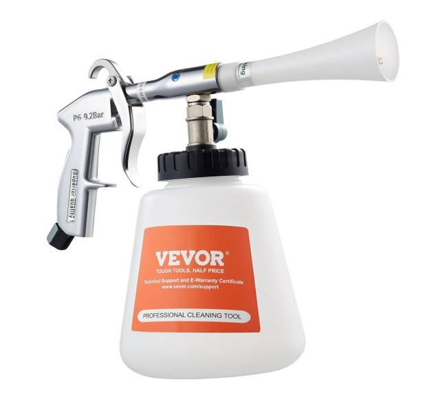 Automobilio valymo pistoletas su skysčio buteliu10