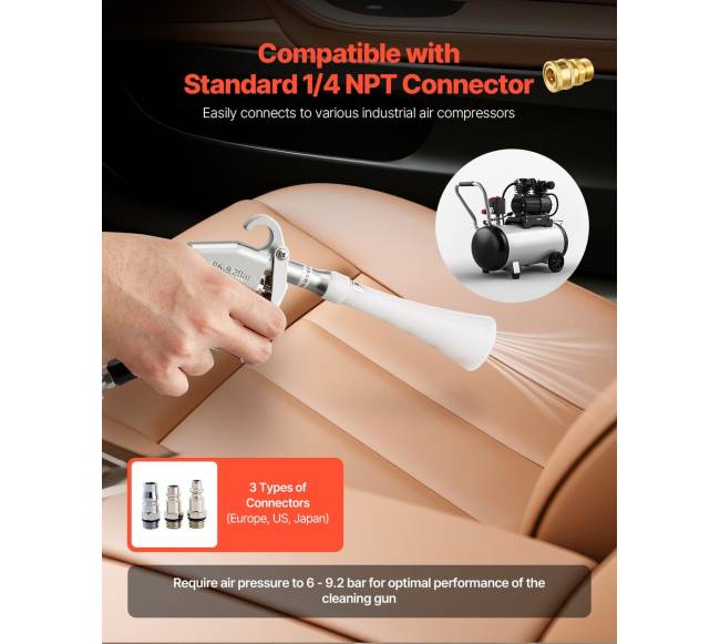 Automobilių valymo įrankis aukšto slėgio 2 purkštukai4