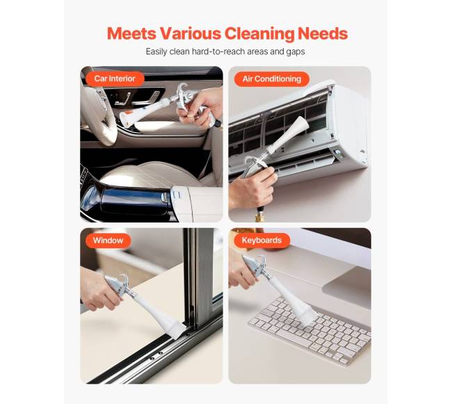 Automobilių valymo įrankis aukšto slėgio 2 purkštukai5