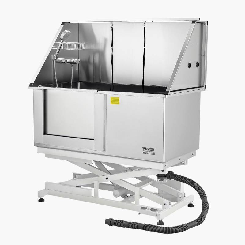 127 cm elektrinė šunų maudymo vonelė su filtru0