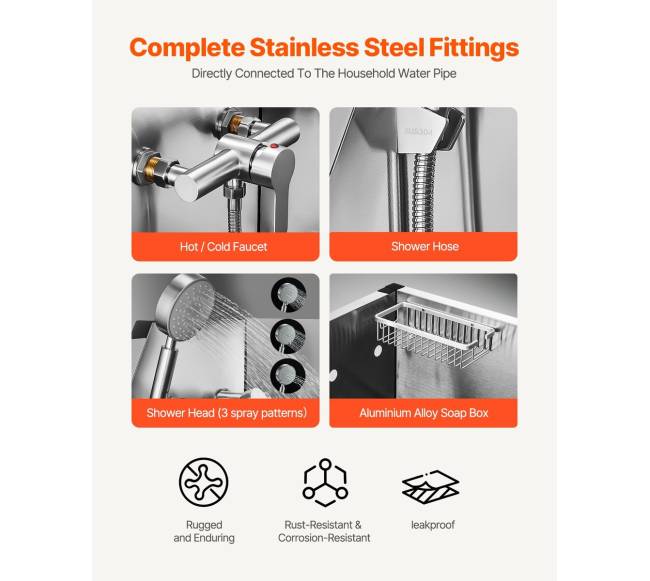 86.4 cm šunų maudymo vonia su laiptais4