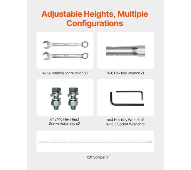 Keturciklis betono lyginimo įrankis su 365 cm mentele5