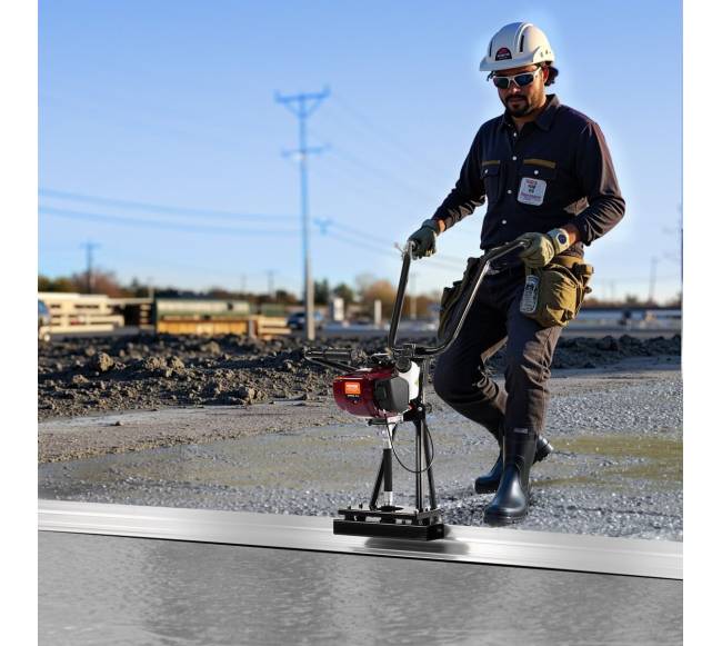 Keturciklis betono lyginimo įrankis su 365 cm mentele7