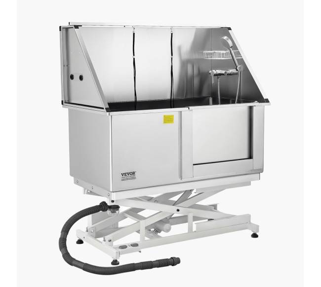 Elektrinė šunų vonia su nerūdijančio plieno filtru0