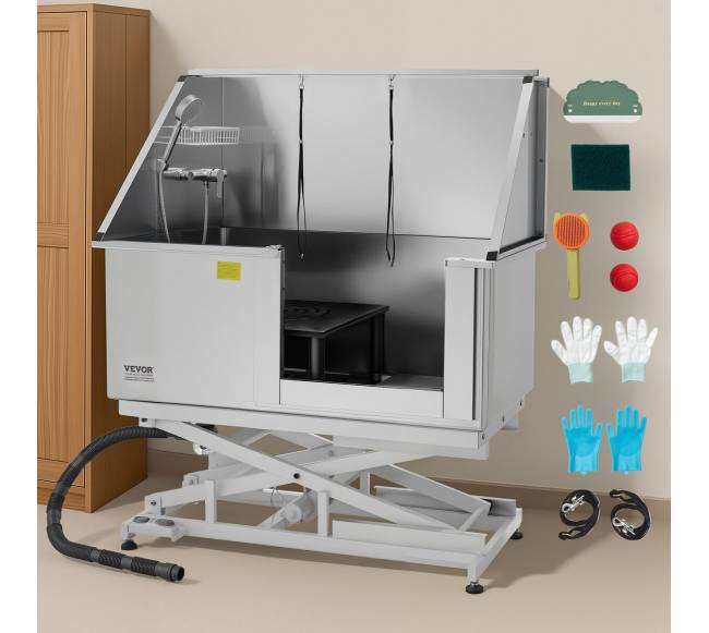 Elektrinė šunų vonia su nerūdijančio plieno filtru7