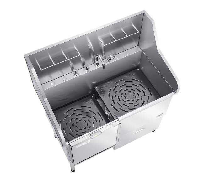 Šuns maudymo vonia nerūdijančio plieno 127 cm9