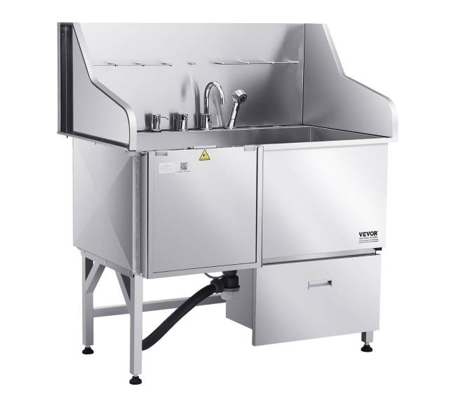 Šuns maudymo vonia nerūdijančio plieno 127 cm10