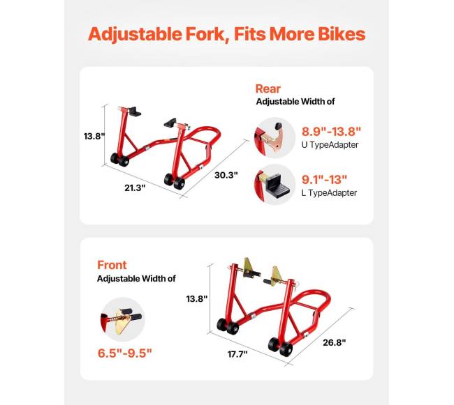 Motociklų priekio ir galinio stovo kėliklis1