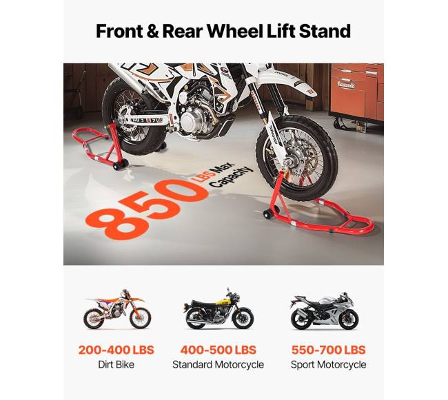 Motociklų priekio ir galinio stovo kėliklis2