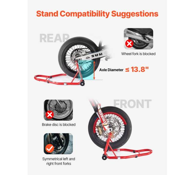 Motociklų priekio ir galinio stovo kėliklis3