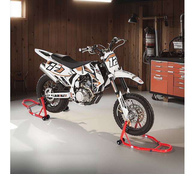 Motociklų priekio ir galinio stovo kėliklis7