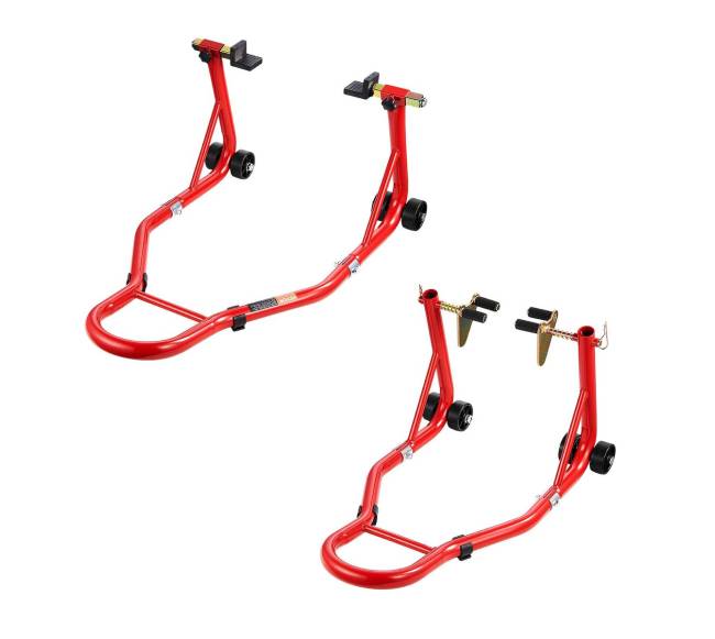 Motociklų priekio ir galinio stovo kėliklis8