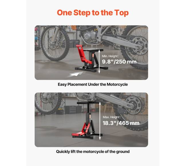 Reguliuojama motokroso keltuvo stotelė3