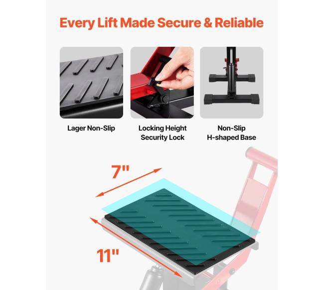 Reguliuojama motokroso keltuvo stotelė5