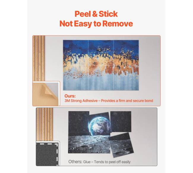 6 dalių akustinės plokštės 60 cm su lipduku2