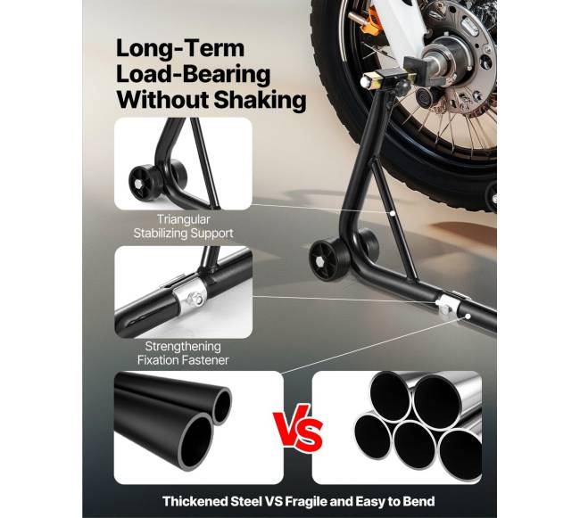 Motociklų stovas priekinis ir galinis kėlimui4