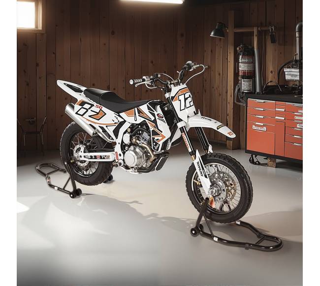 Motociklų stovas priekinis ir galinis kėlimui7