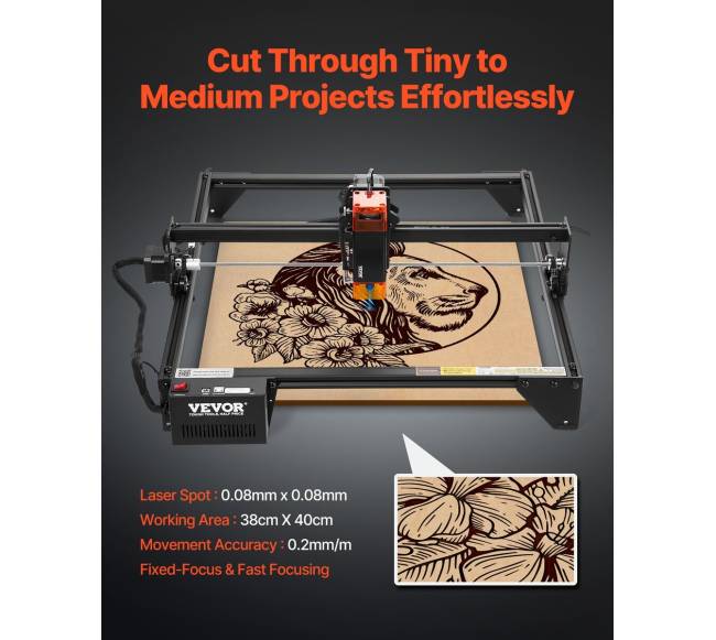 10W galingumo lazerinis graviratorius1