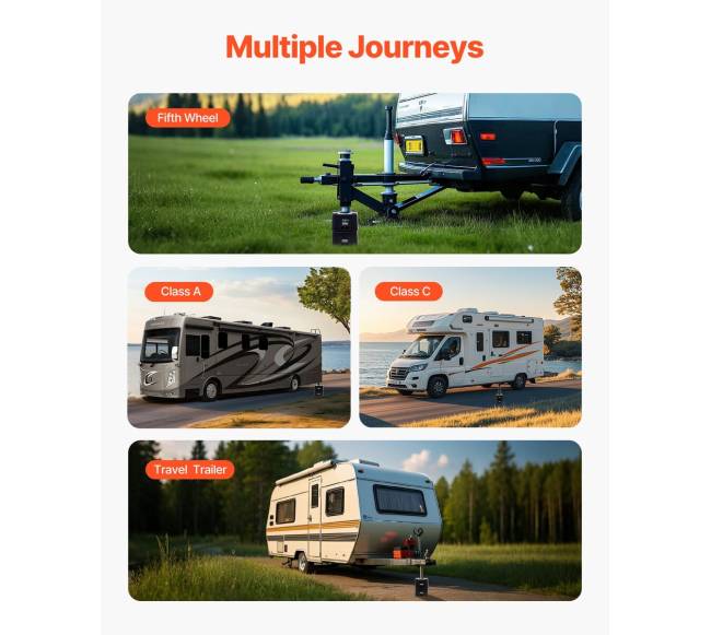 Priekabos atraminiai blokai 2 vnt 152 mm 2.7 tonos5