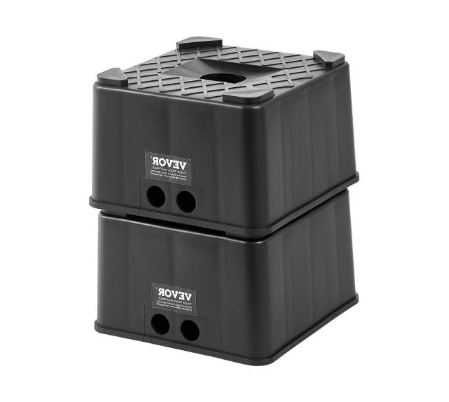 Priekabos atraminiai blokai 2 vnt 152 mm 2.7 tonos8