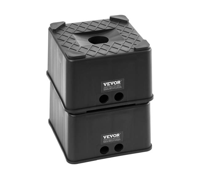 Priekabos atraminiai blokai 2 vnt 152 mm 2.7 tonos9