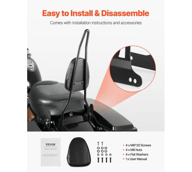 Harley-Davidson Dana motociklo atramėlė4