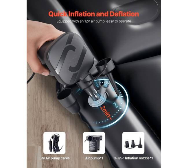 Pripučiamas čiužinys automobiliui4