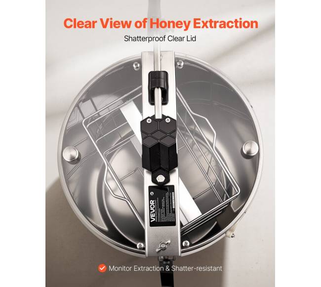 Rankinis medaus ekstraktorius iš nerūdijančio plieno5