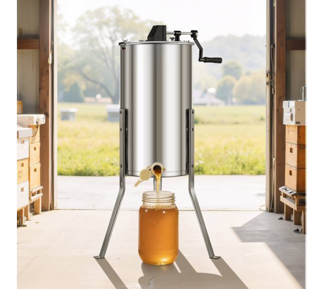 Rankinis medaus ekstraktorius iš nerūdijančio plieno7