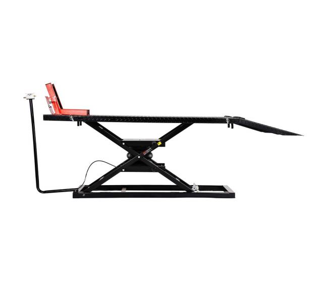 Motociklo keltuvas su pneumatinėmis funkcijomis9