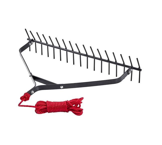 Tvenkinio vandens augalų grėblys 81x16 cm0