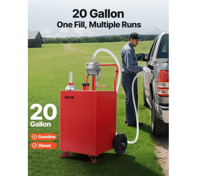 20 galonų kuro talpykla su rankiniu siurbliu1