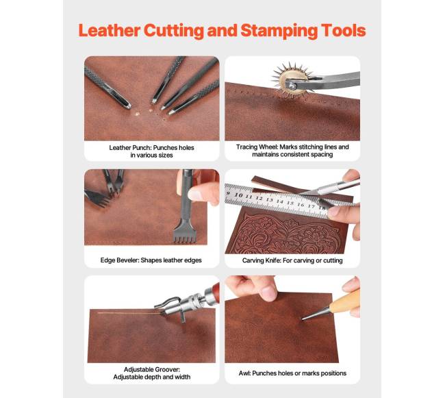 Odos darbų įrankių rinkinys, 38 vnt.2