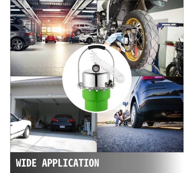 Pneumatinis stabdžių skysčio keitimo įrankis6