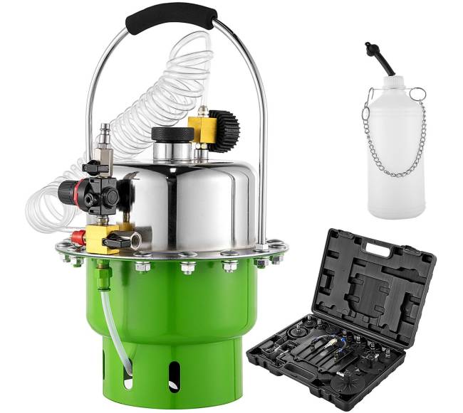 Pneumatinis stabdžių skysčio keitimo įrankis9