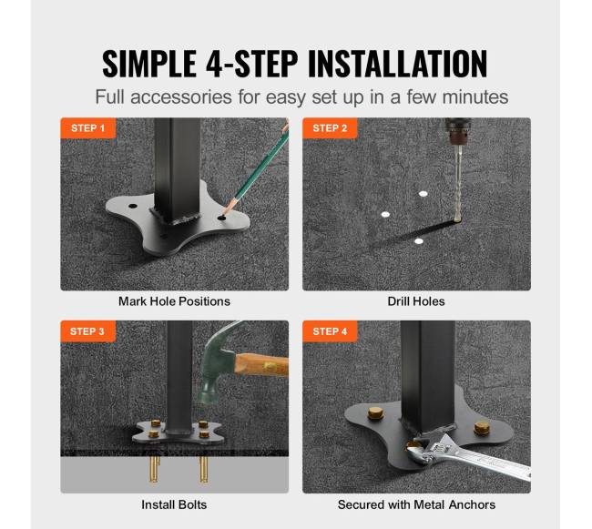 Lauko laiptų turėklai 1-4 laiptams3