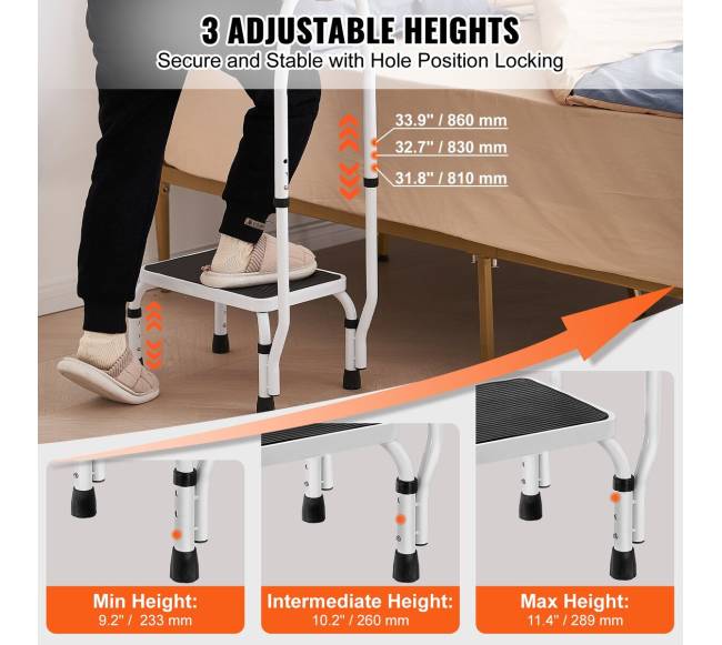 laipteliai su 3 aukščio reguliavimu ir rankena1