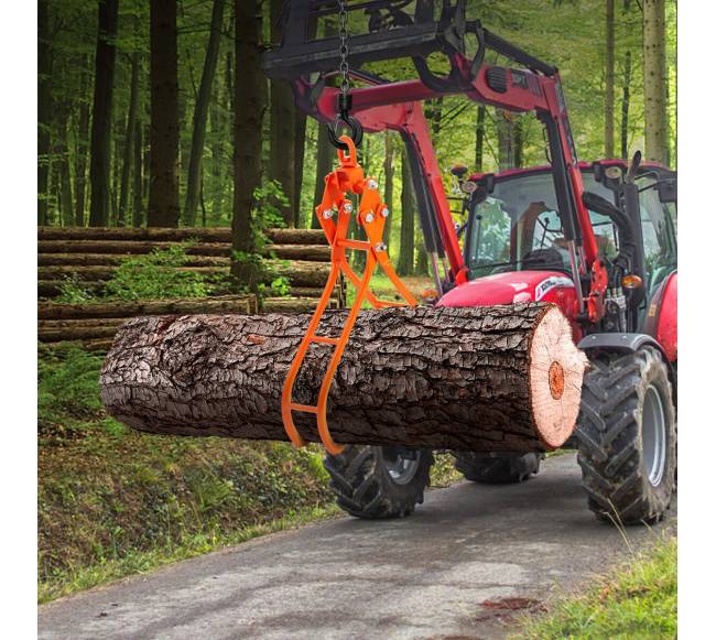 Rąstų pakėlimo kablis, 4 nagų griebtuvai7