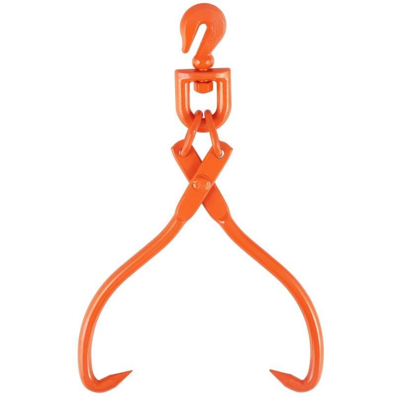 Rąstų vilkimo žnyplės 18 colių su 2 nagais0