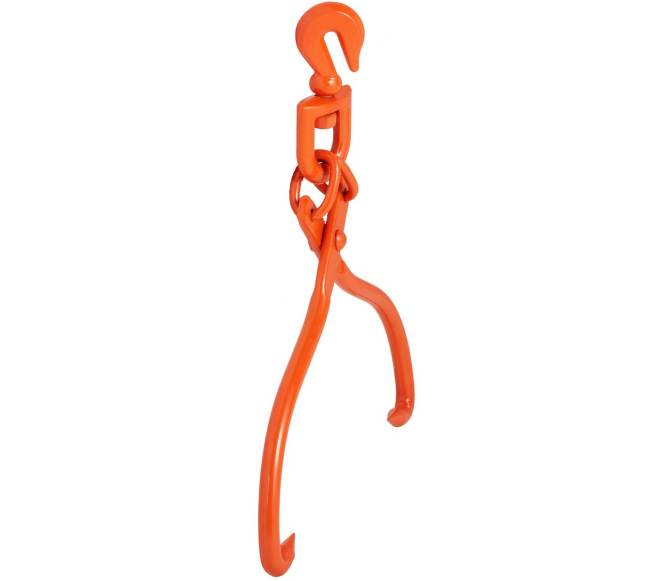 Rąstų vilkimo žnyplės 18 colių su 2 nagais9