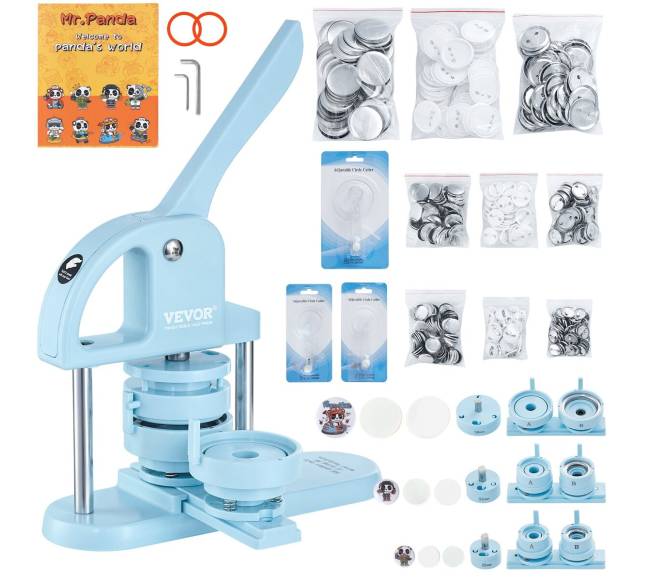 Mėlynas 3-in-1 ženkliukų darymo aparatas8